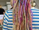 coloured hair